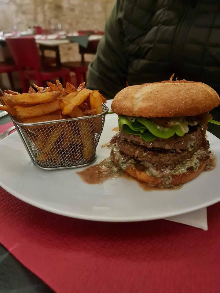 Restaurant burger fait maison Monflanquin